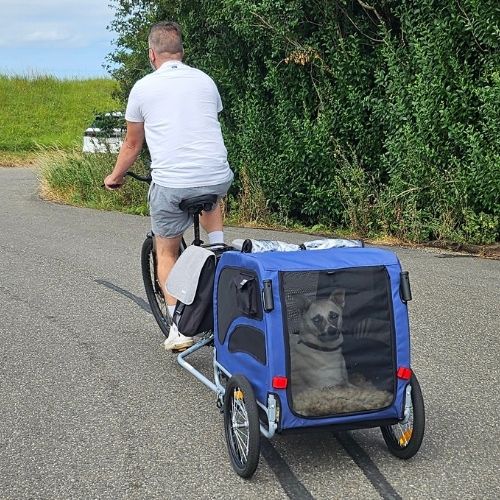 2-in1-Hundeanhänger mieten 15 Euro/Tag