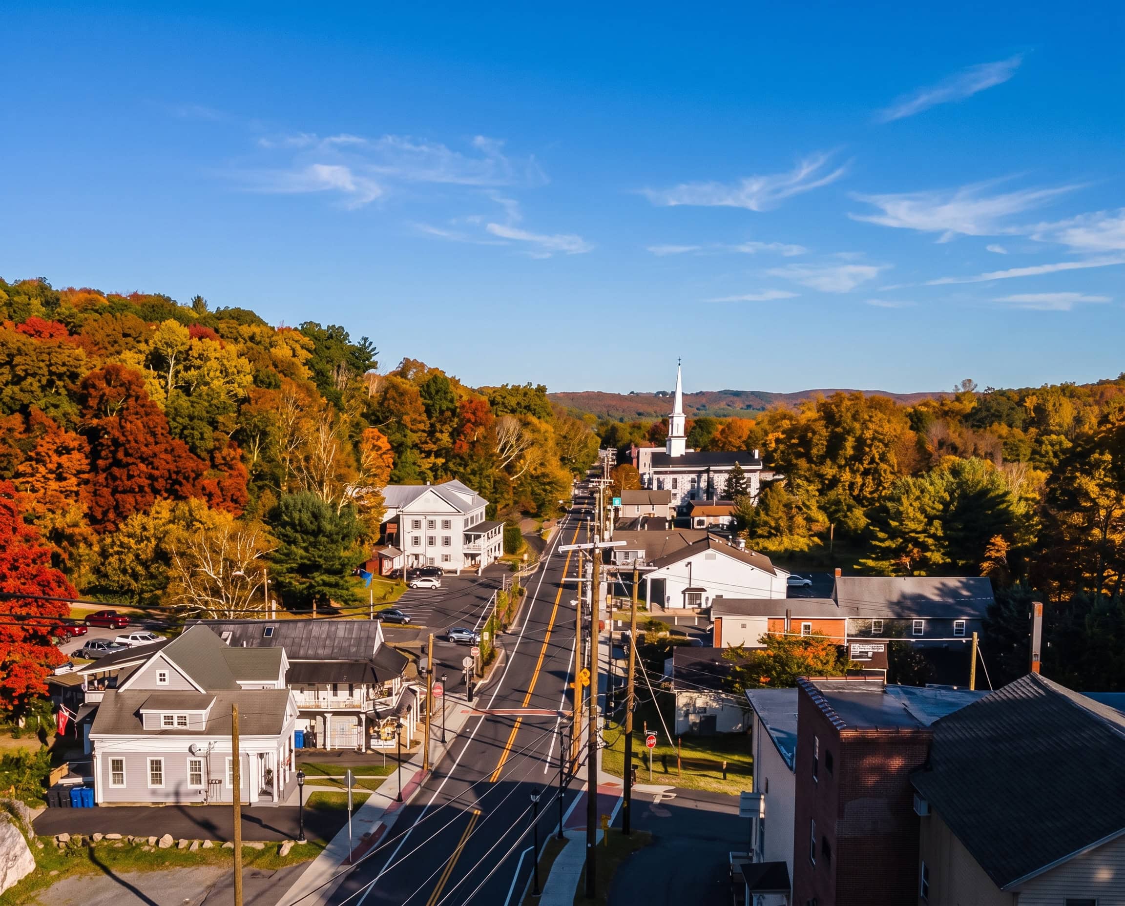 Historic view of Coventry, CT