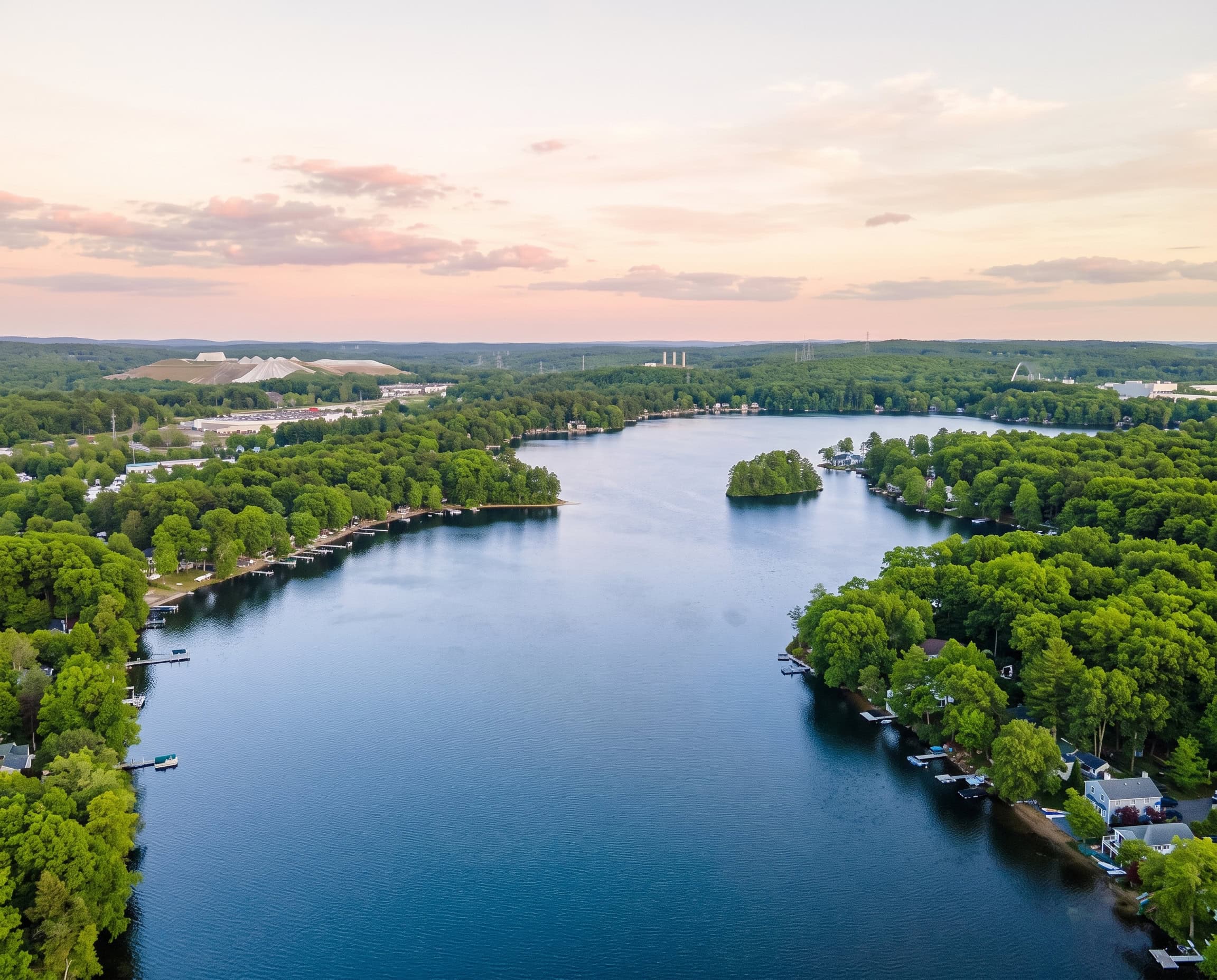 Alexander Lake in Killingly, CT