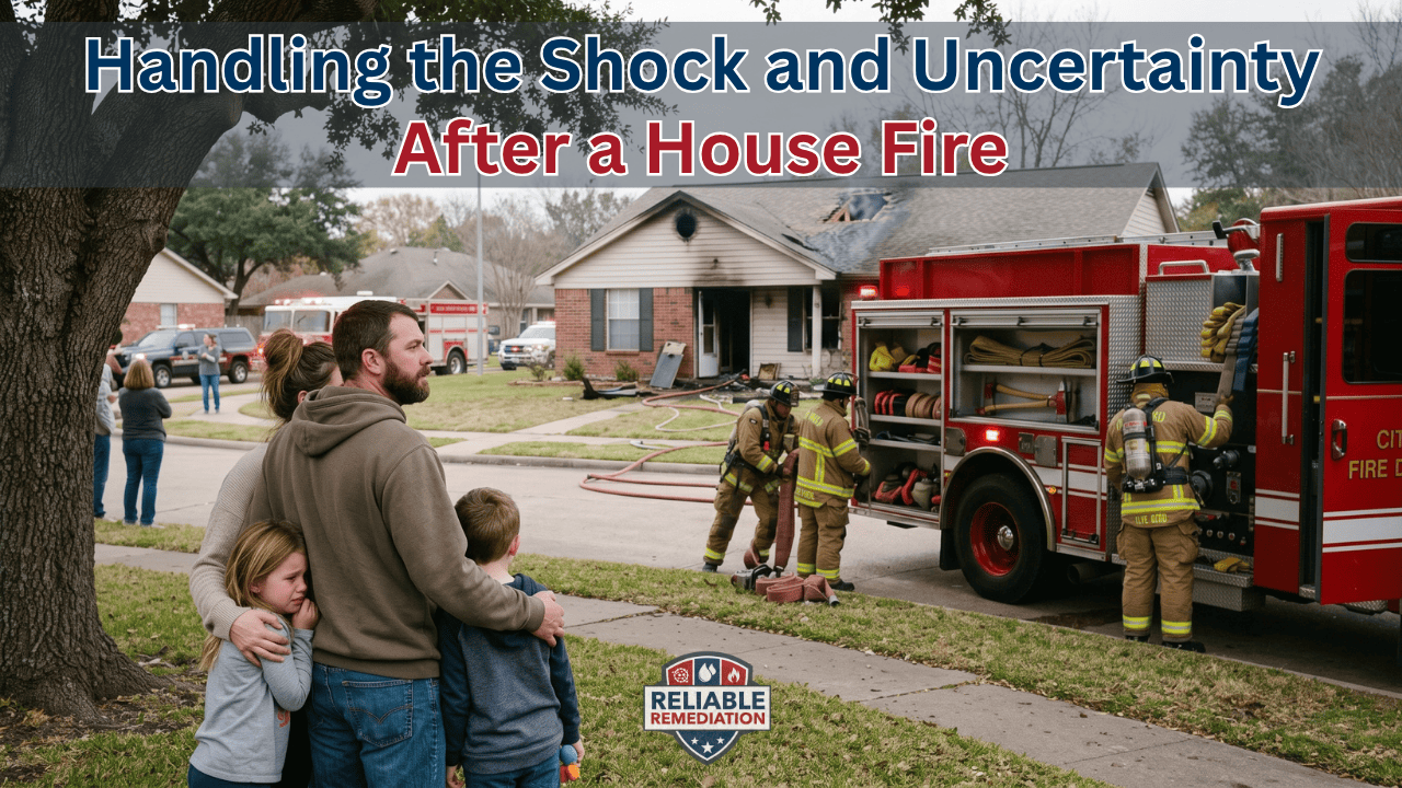 Handling the shock and uncertainty after a house fire in Eastern CT