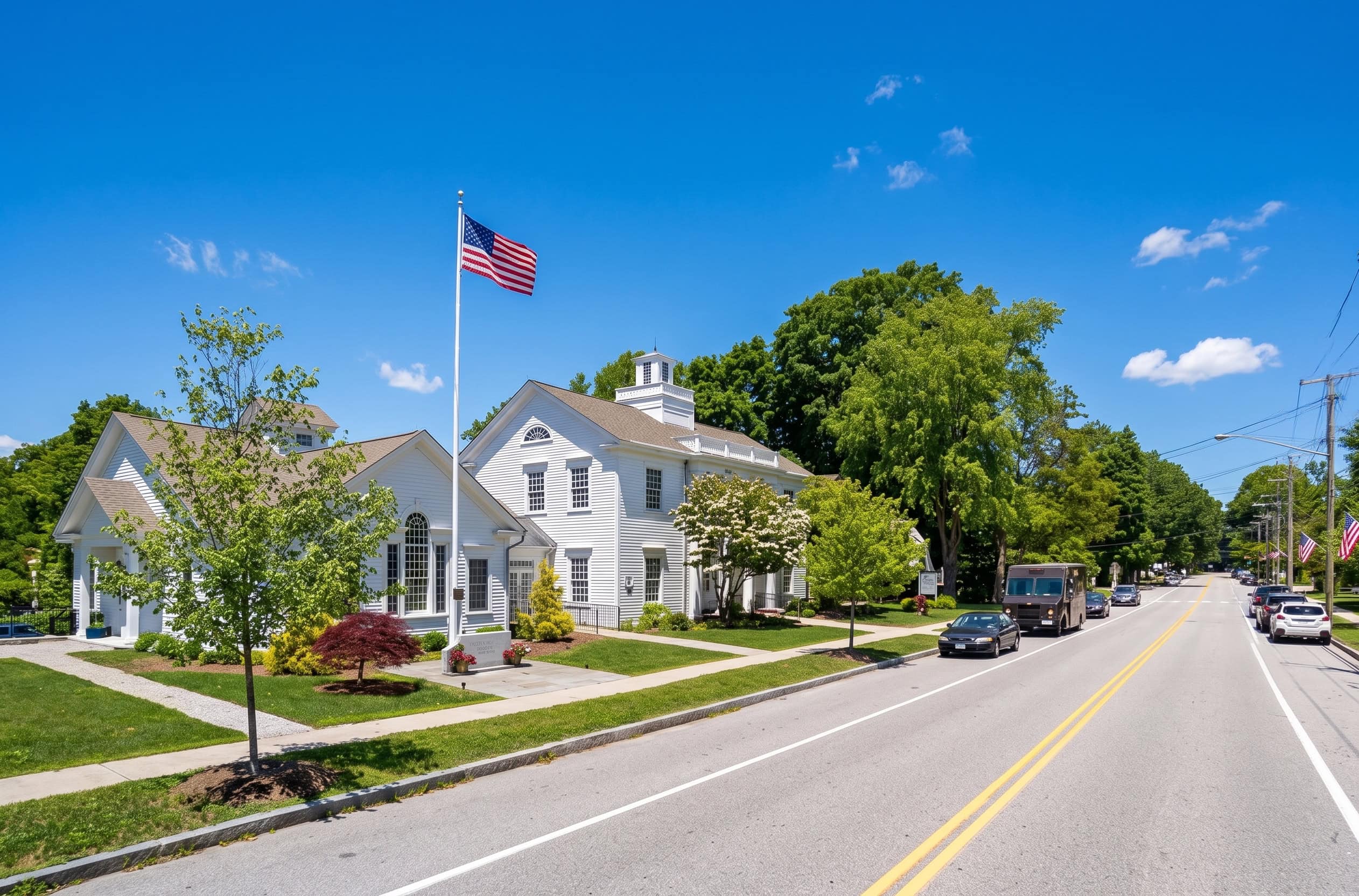 Historic District in Old Lyme, CT