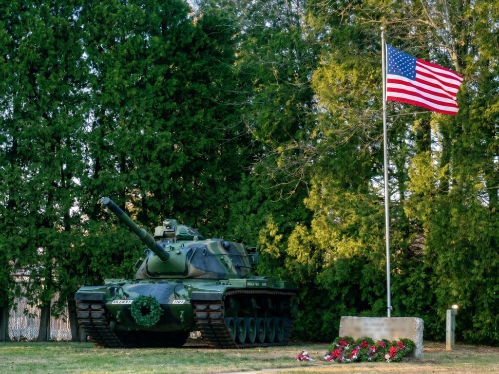Moosup Vets Park in Plainfield, CT