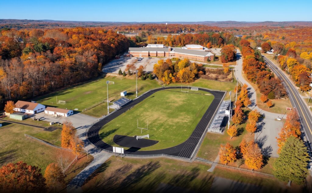 Plainfield High School in Plainfield, CT