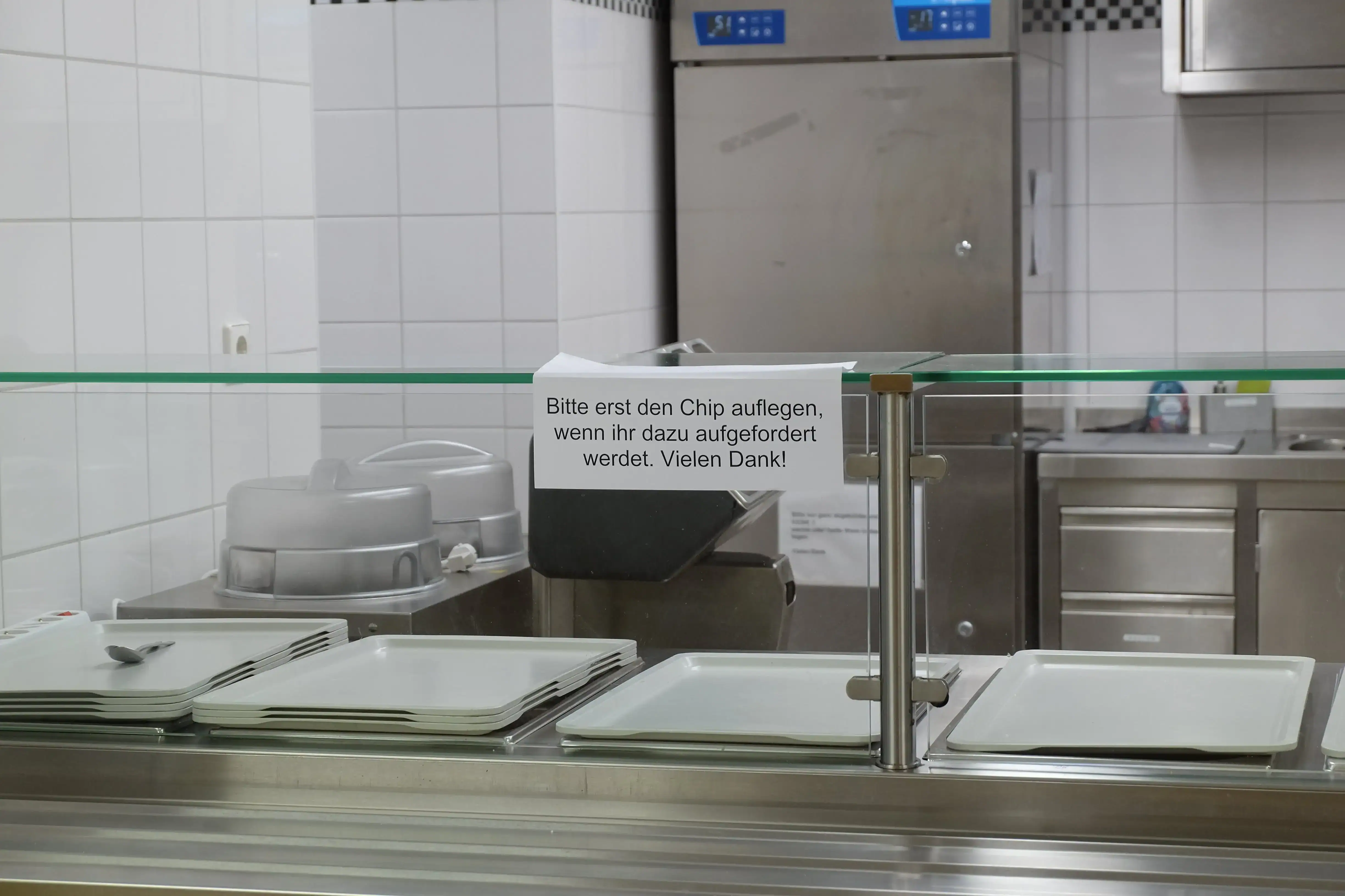 counter note school canteen