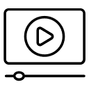 Ícone vídeo