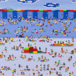 따로 또 같이, 60x72cm, 혼합매체, 2021 - 이경현