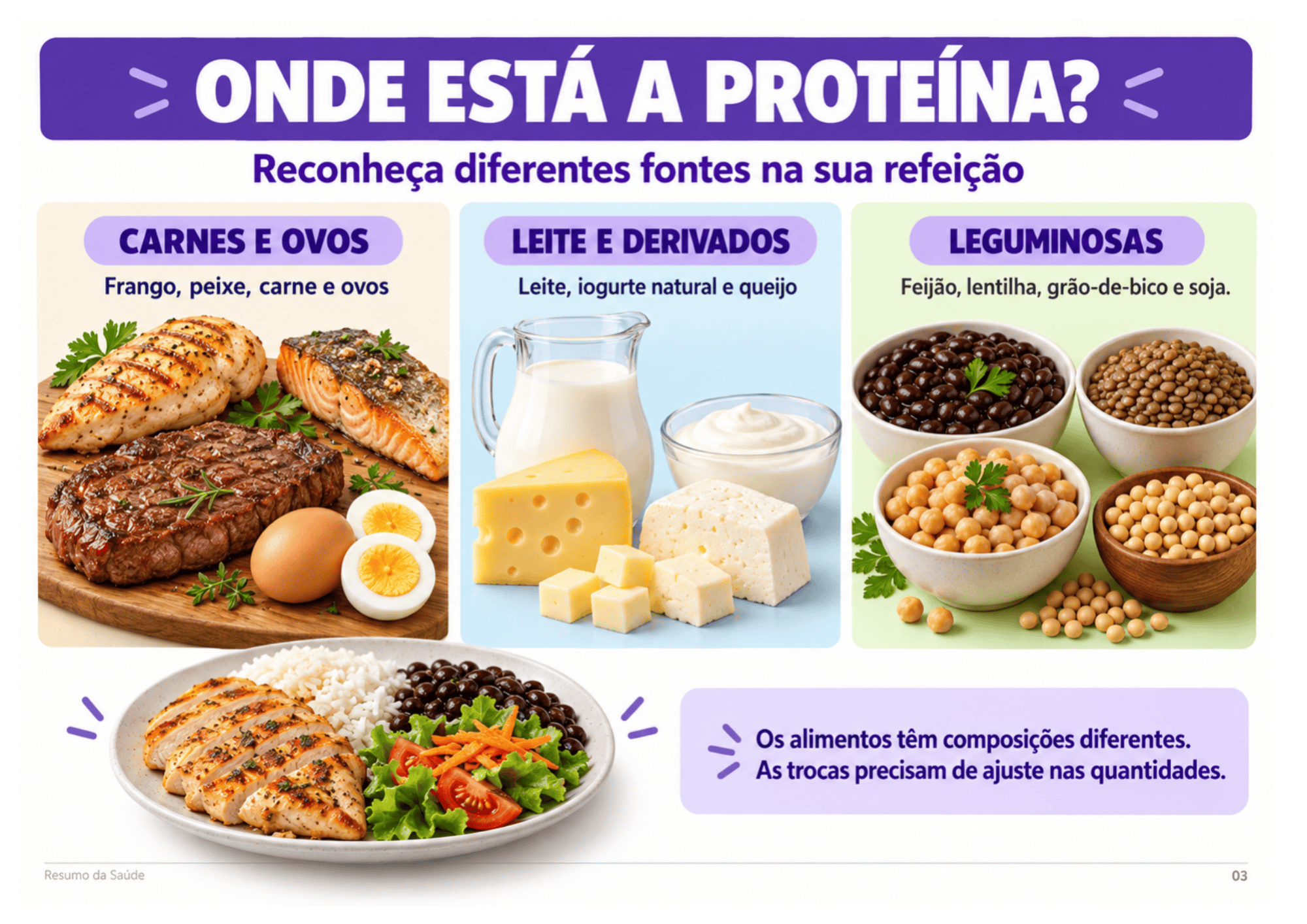 Exemplo 2 das lâminas nutricionais