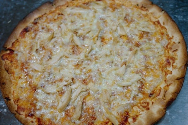 Easy BBQ Chicken Pizza