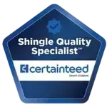 CertainTeed shingle quality specialist roofer in Wilmington NC