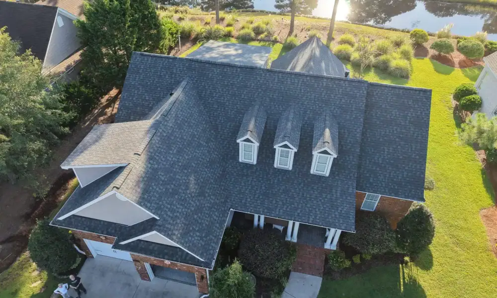 Fortified roof installation on coastal home in Leland NC by professional roofing company