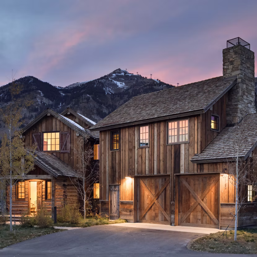 Naturally Weathered Pine Jackson Wyoming 