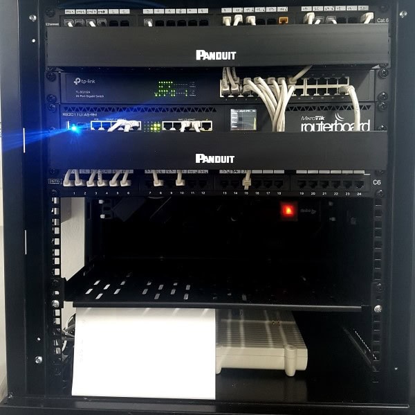 Mikrotik Router Rack