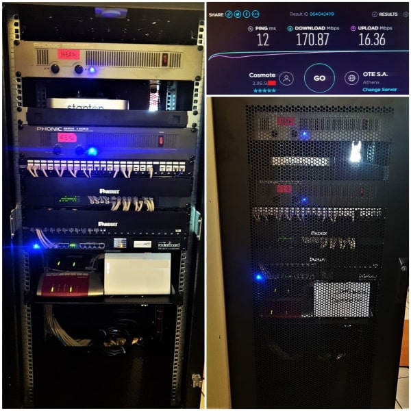 Rack after Safety NET