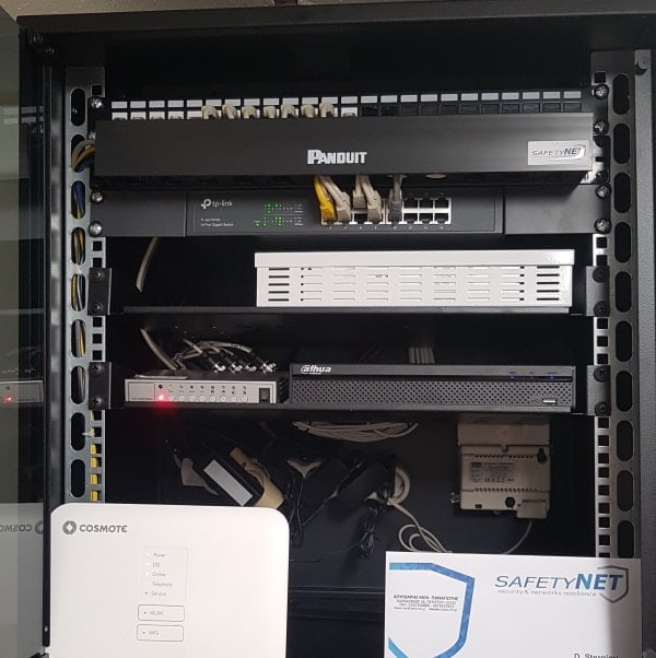 CCTV on Rack Cabinet