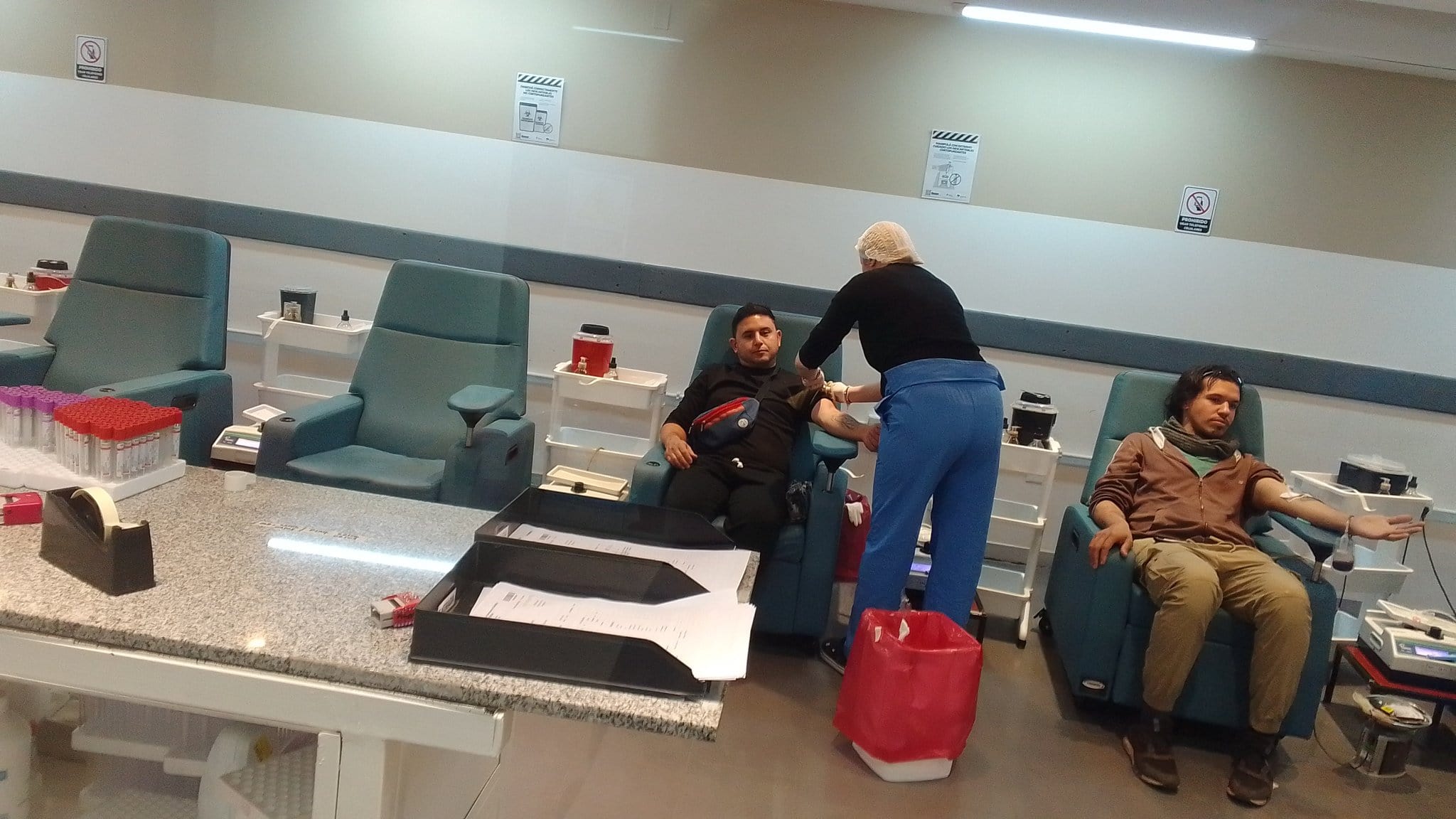 Donación de sangre en Zona Oeste