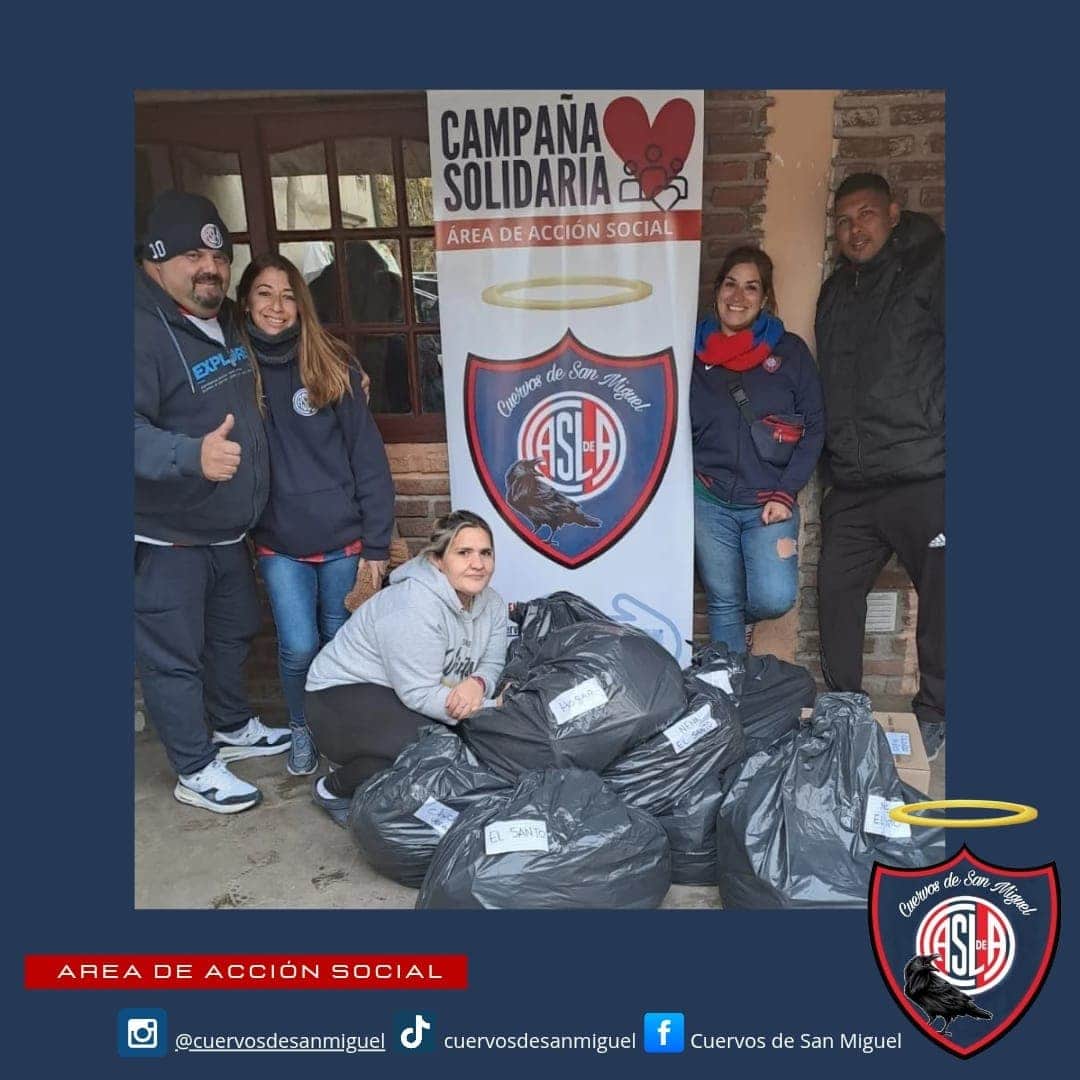 Campaña de abrigo en San Miguel