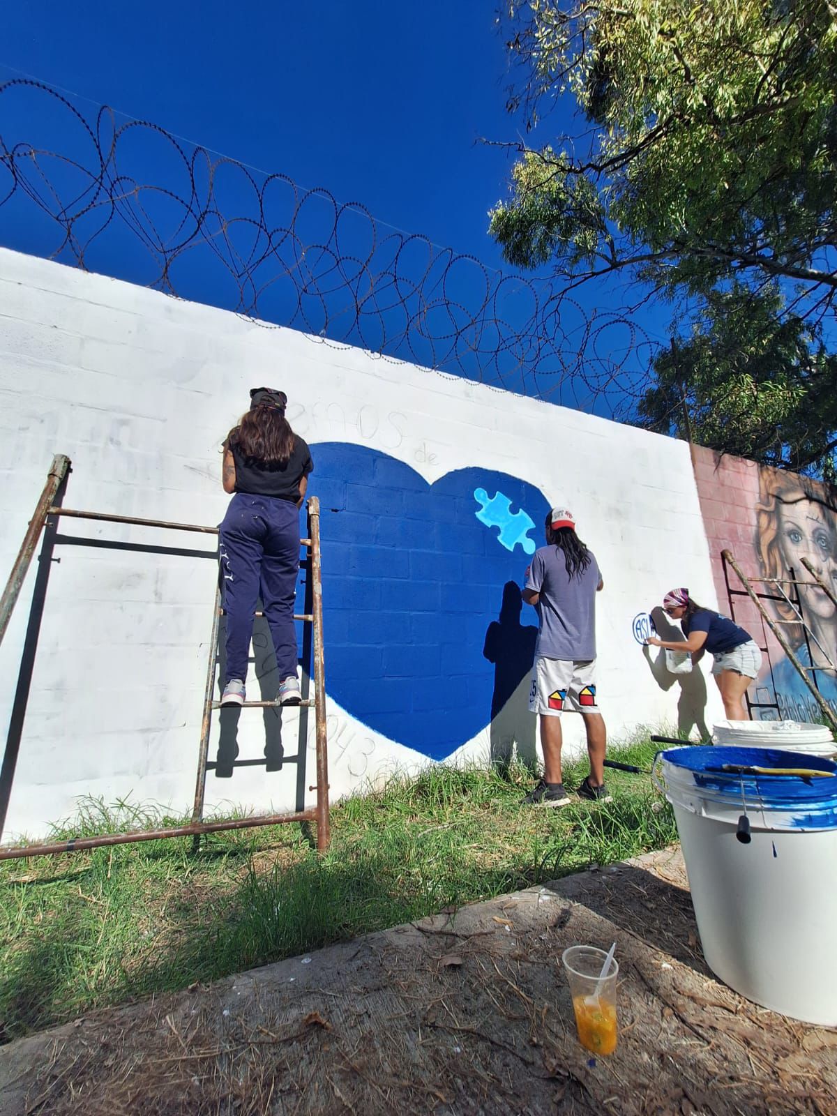 Mural sobre el autismo