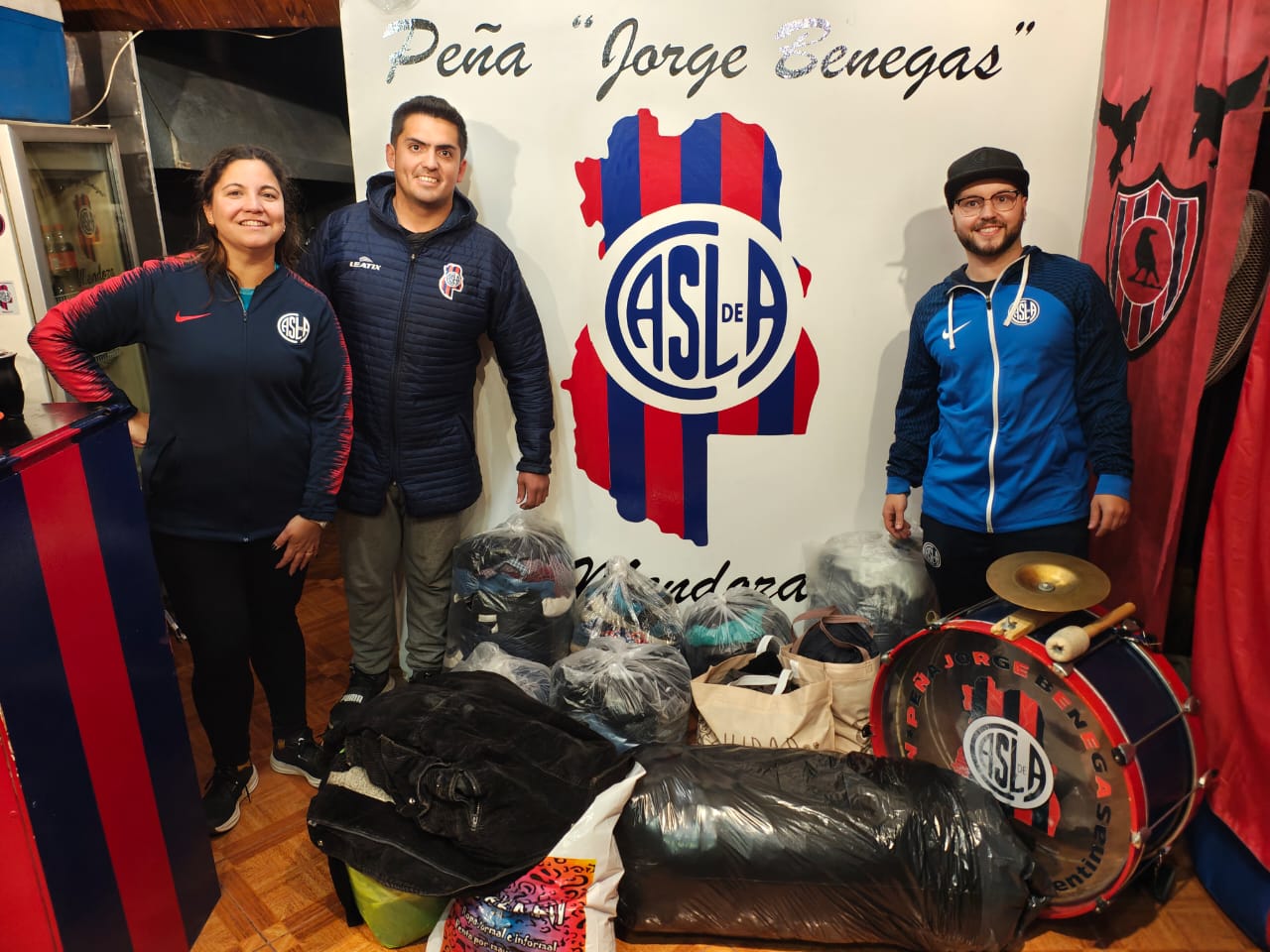 Campaña de abrigo en Mendoza
