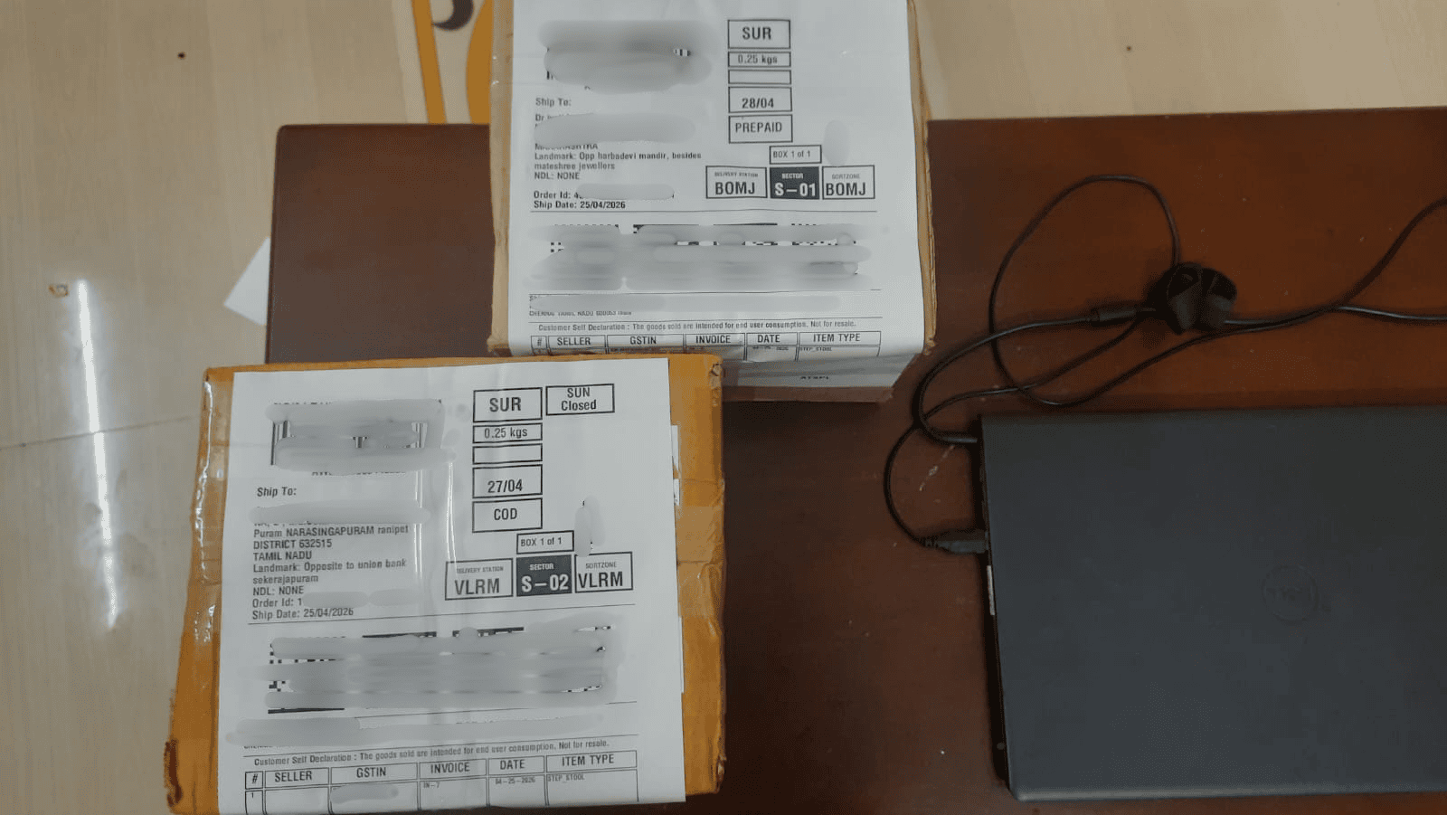 Dispatched to Maharashtra