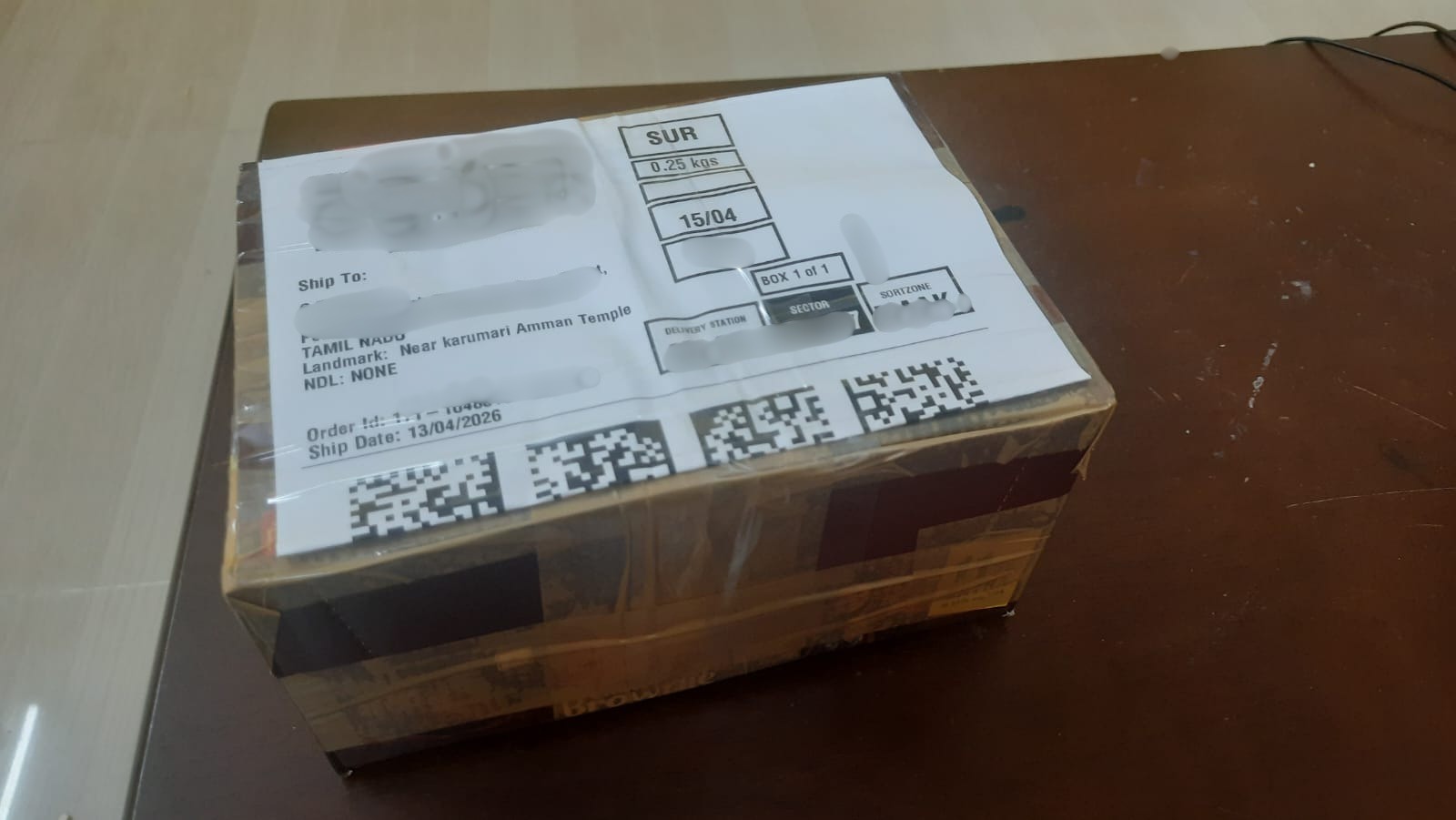 Dispatched to Tamil Nadu
