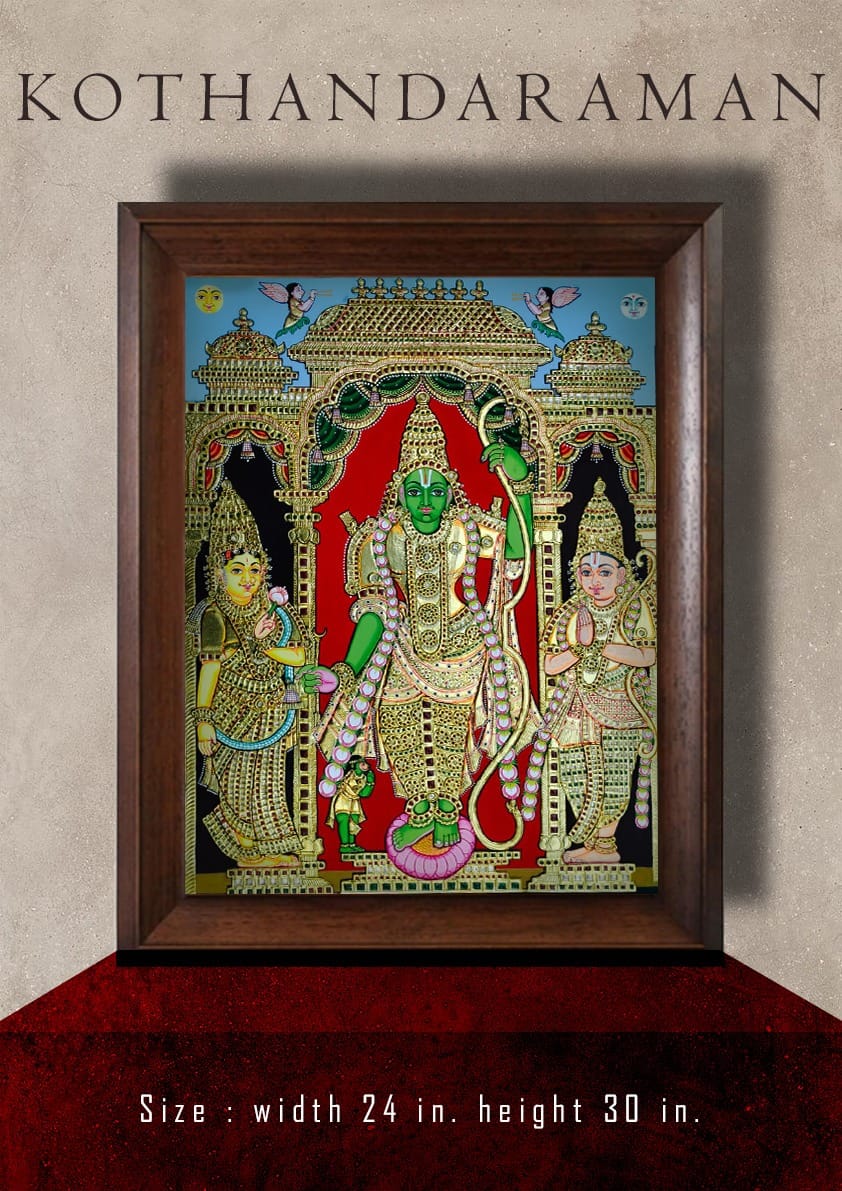 Kothandaraman Tanjore Painting