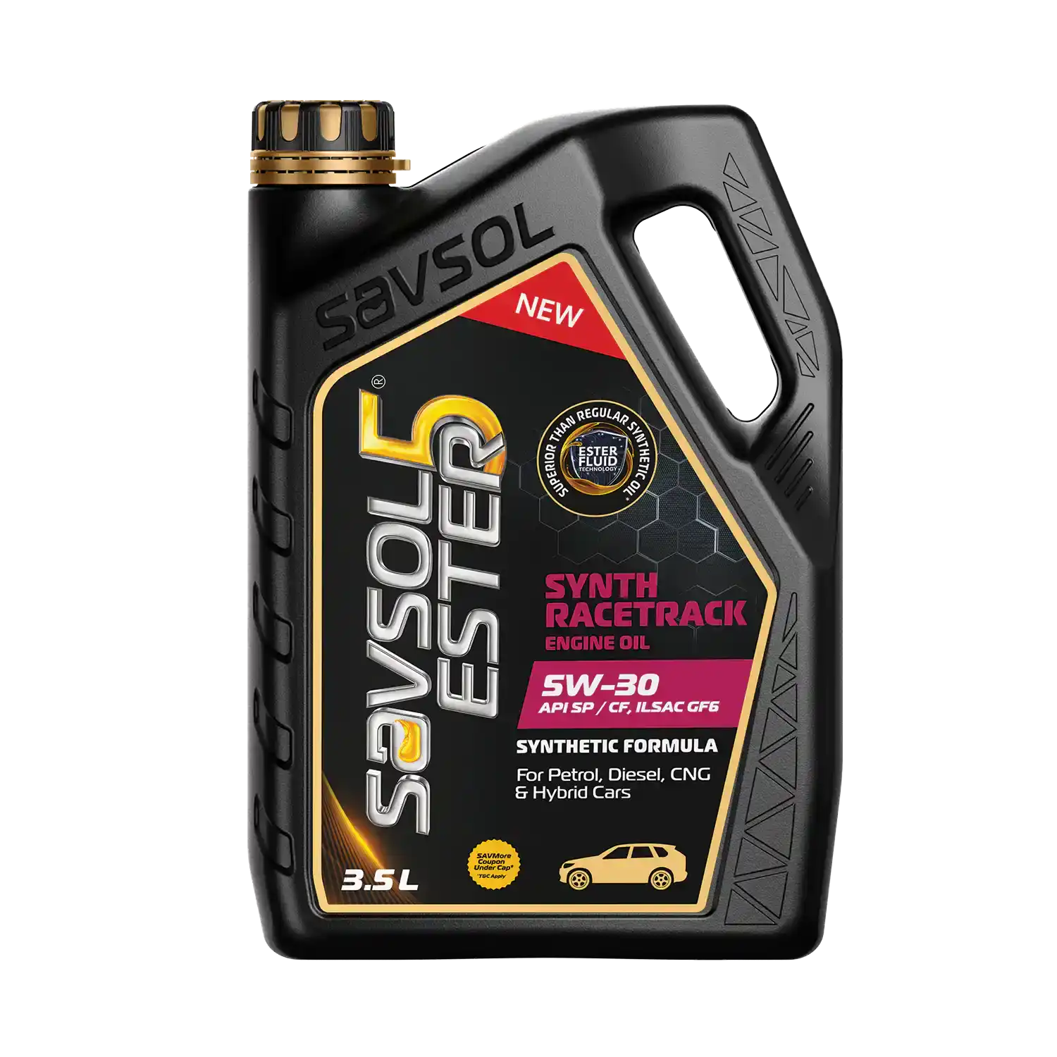 SAVSOL ESTER5 SYNTH RACETRACK 5W-30