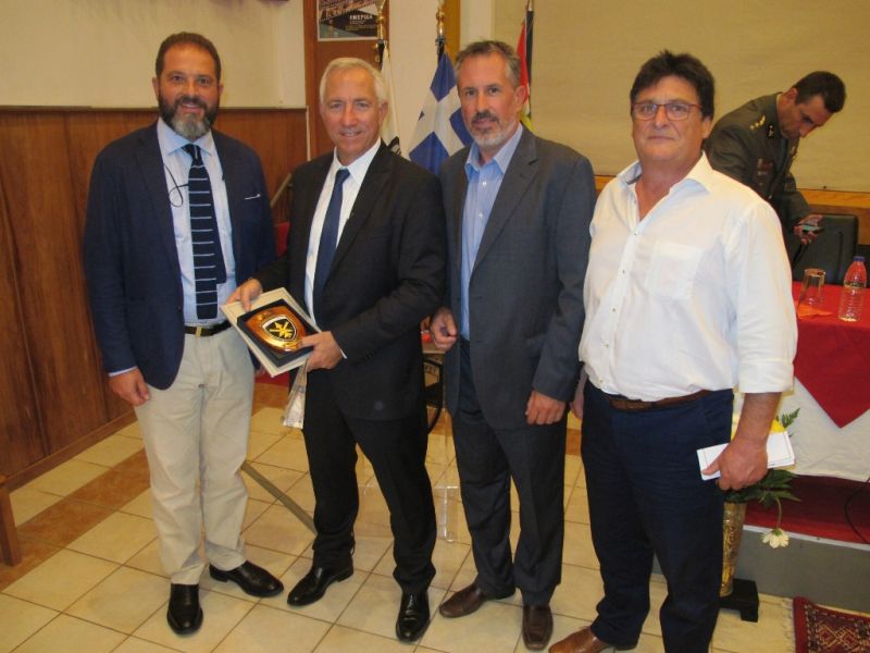 Η ομιλία του Μιχαήλ Τσαμάζ στην Ημερίδα της Σχολής Πυροβολικού για τον Έφεδρο Αξιωματικό