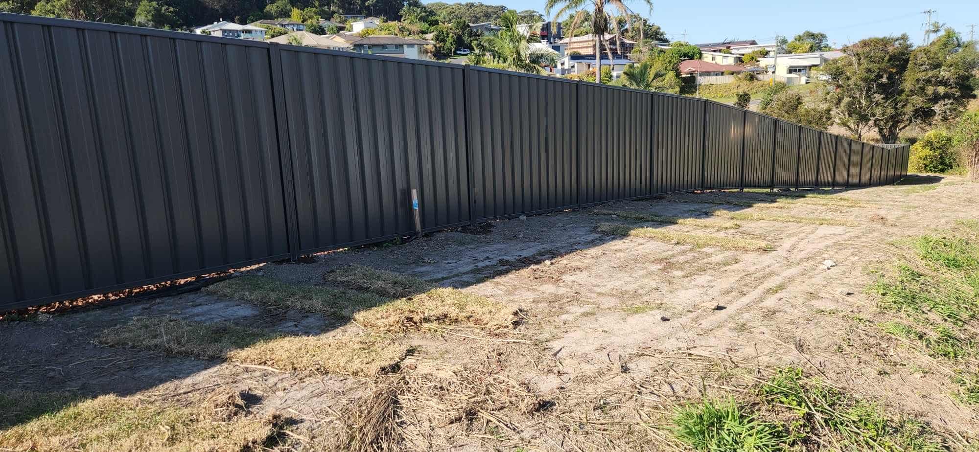 Colorbond Fence Boambee Woodland Grey Colorbond Fence Boambee Woodland Grey