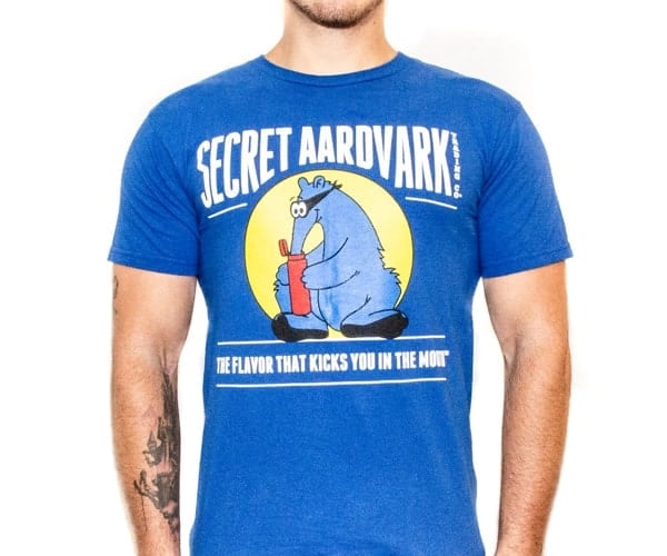 secret aardvark t-shirt