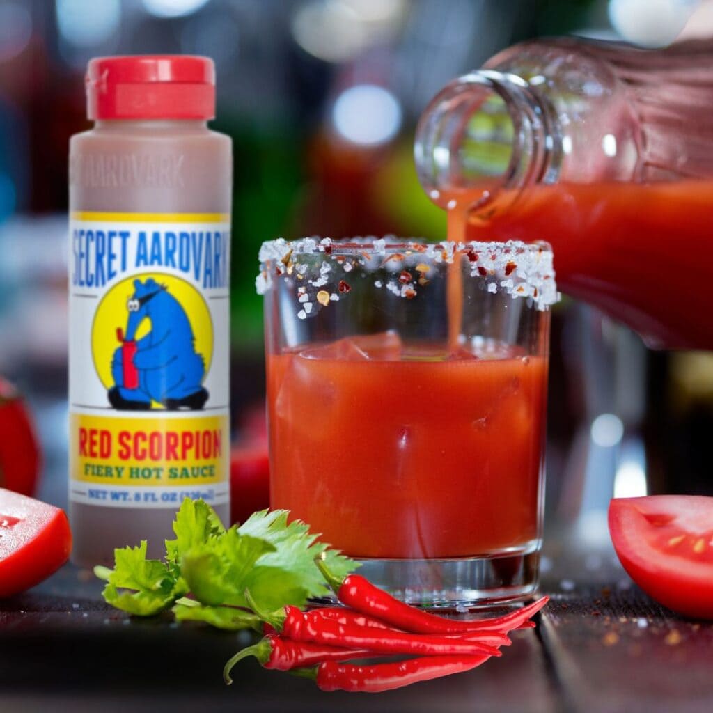 Secret Aardvark's Scorchin' Scorpion Spicy Bloody Mary 