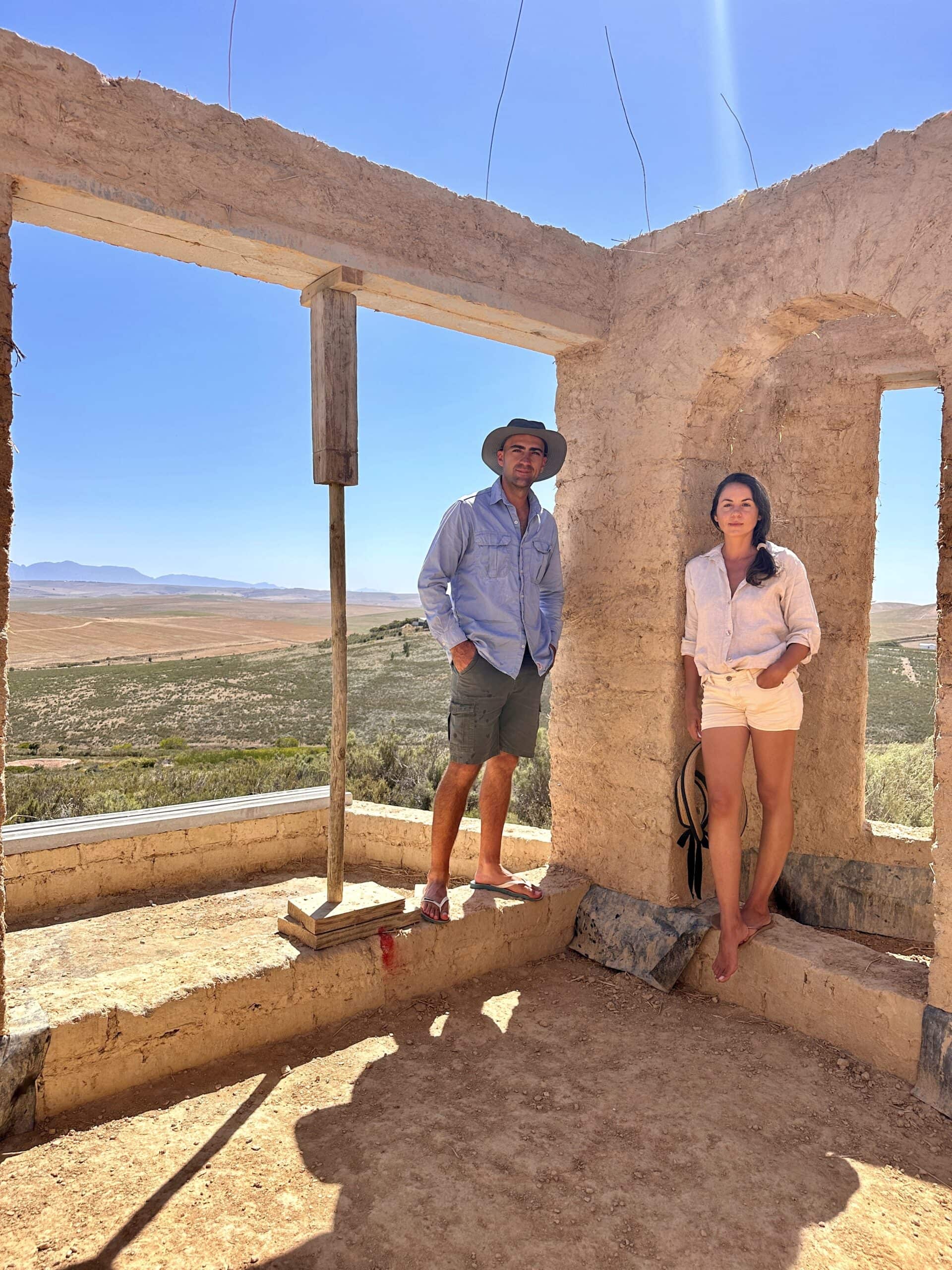 Bianca and Rob Earthen Studio Build