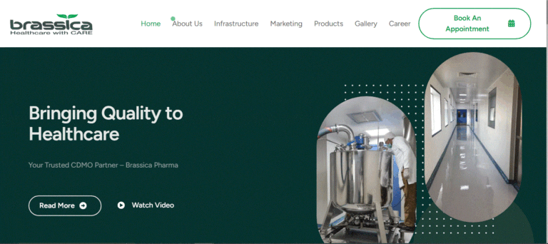 Pharmaceutical Manufacturing Website