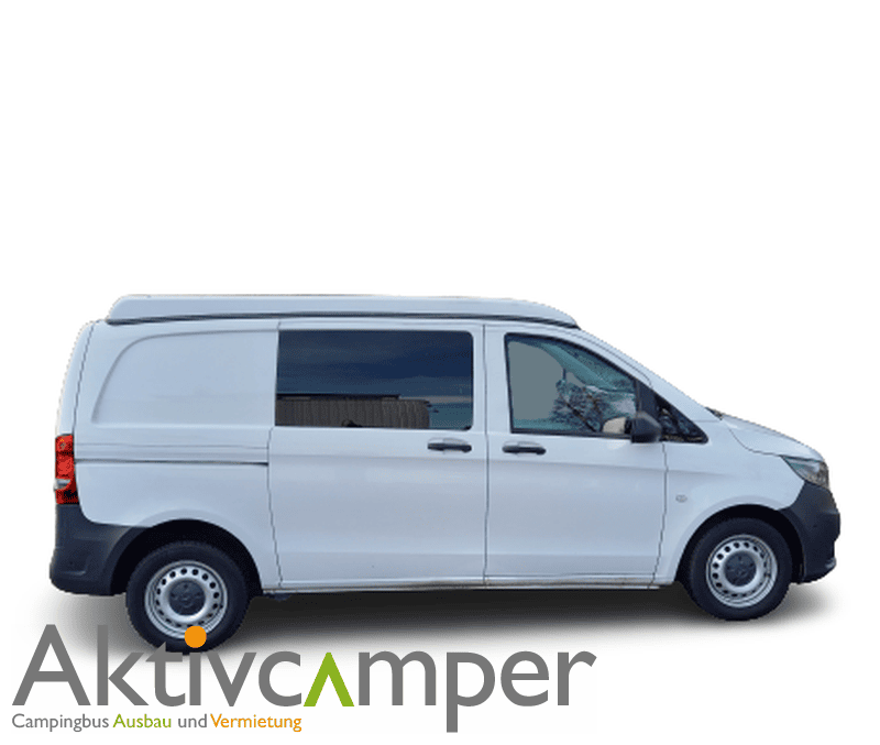 Aufstelldach Vito V-Klasse kompakt Mercedes Schlafdach Reimo Aktivcamper geschlossen