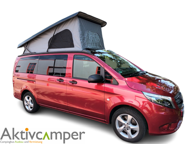 Mercedes VKlasse Vito 447 lang Aufstelldach Reimo Easyfit nachrüsten Viano Schlafdach Hubdach