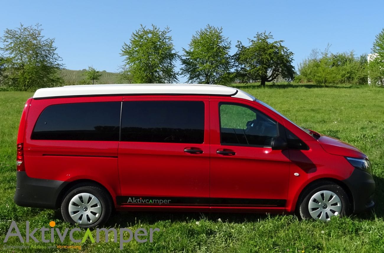 Reimo Easyfit Schlafdach Vito V-Klasse EQV Aufstelldach geschlossen oben