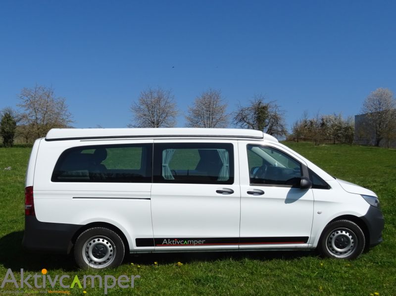 Aufstelldach Vito extra lang aussenansicht geschlossen