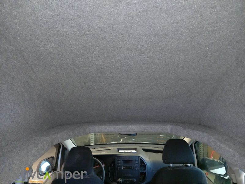 Hochdach Innenverkleidung Aktivcamper Isolation Filz