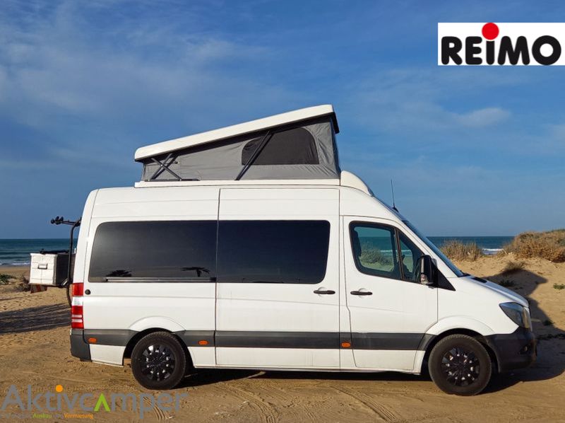 Mercedes Sprinter Aufstelldach Schlafdach 906 und 907 Reimo Schlafdach nachrüsten einbau