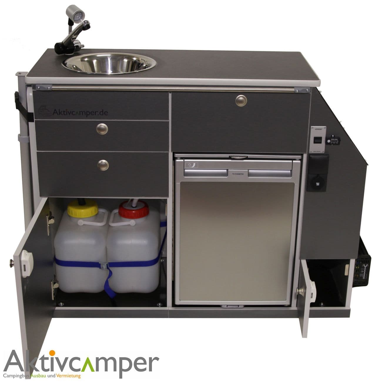 Küche Aktivcamper Wassertanks