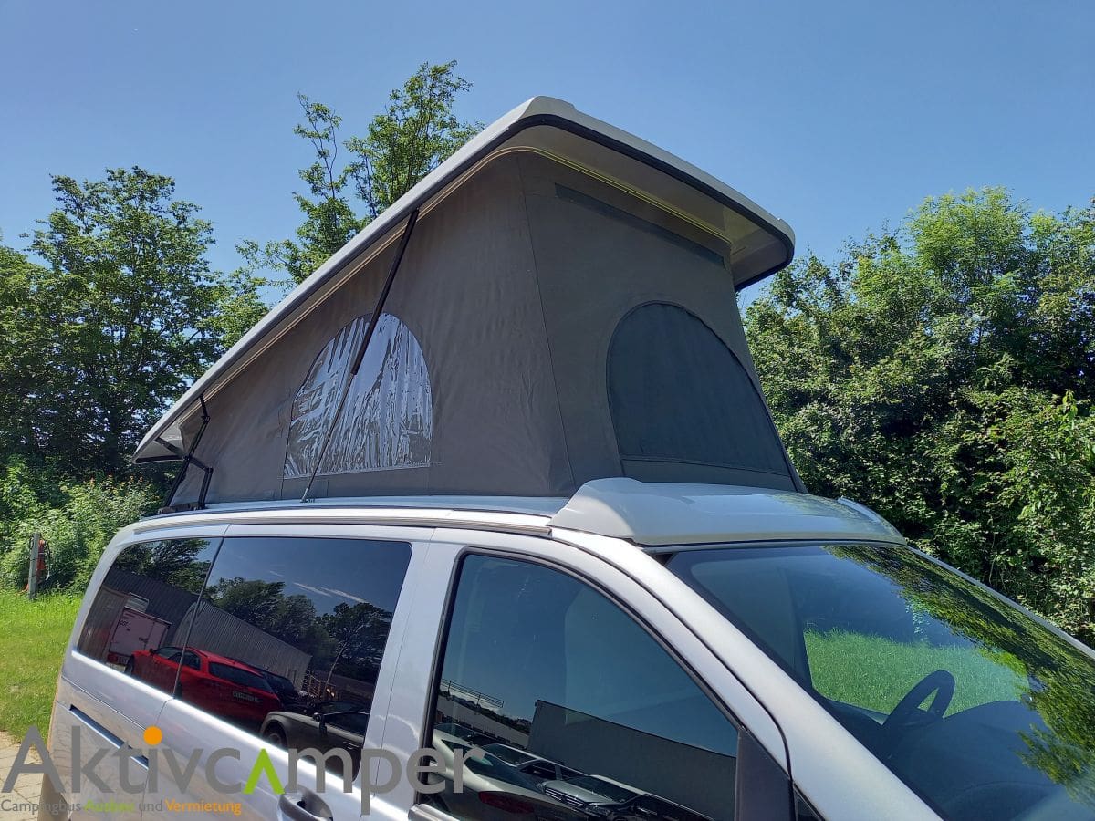SCA 152 Aufstelldach Schlafdach Mercedes Vito V-Klasse EQV nachrüsten Einbau 447 Erfahrungen