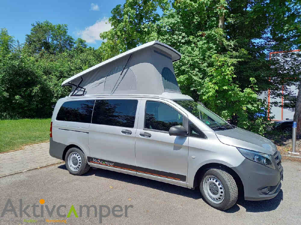 SCA 152 Aufstelldach Schlafdach Mercedes Vito V-Klasse EQV nachrüsten Einbau 447 Bilder