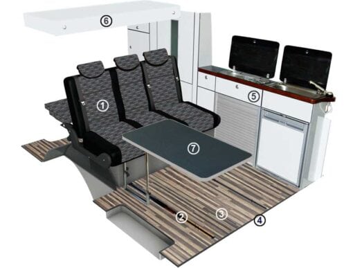Triostyle Komplettausbau Vito Aktivcamper