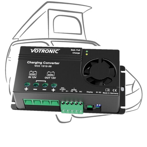 Ladebooster Laderegler Marco Polo Activity Horizon . Perfekte Batterieladung im Camper
