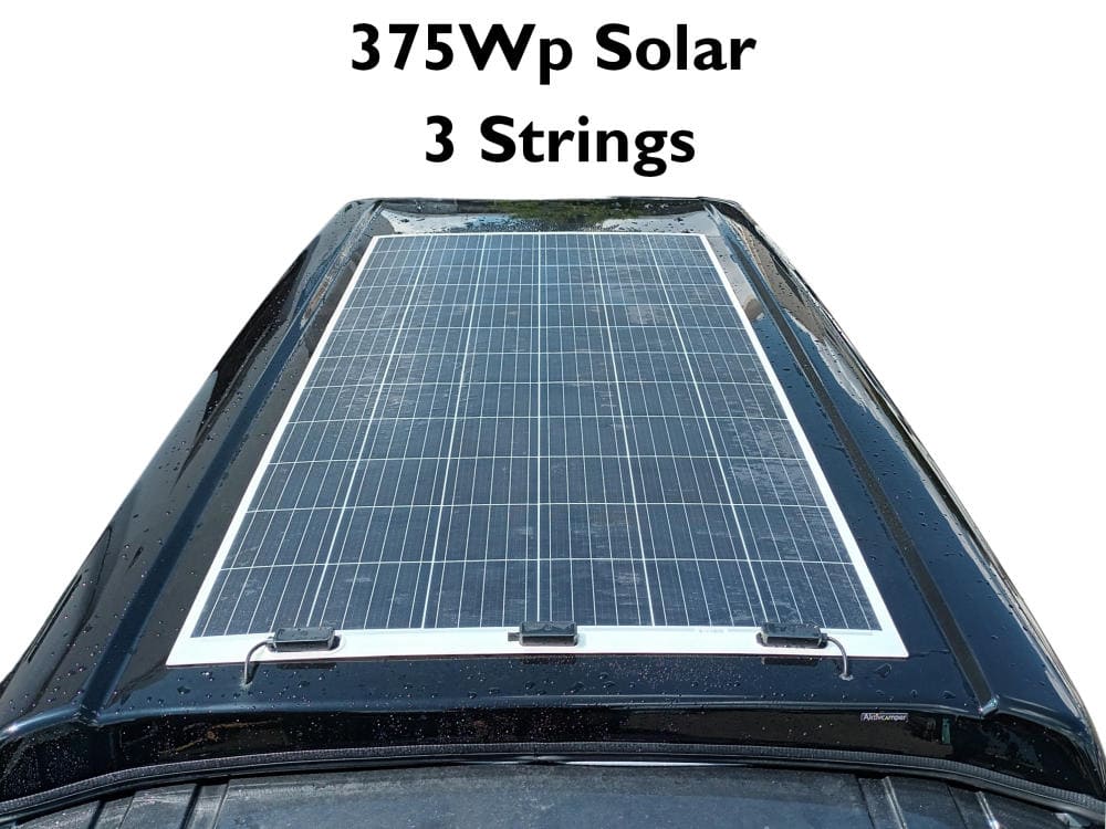 Solar auf dem Camper Aufstelldach nachrüsten. Nutze die Sonnen, lade deine Zweitbatterie. Ideal für Vito T5 T6. Aktivcamper. ✓ Top Montage ✓ Kundenservice