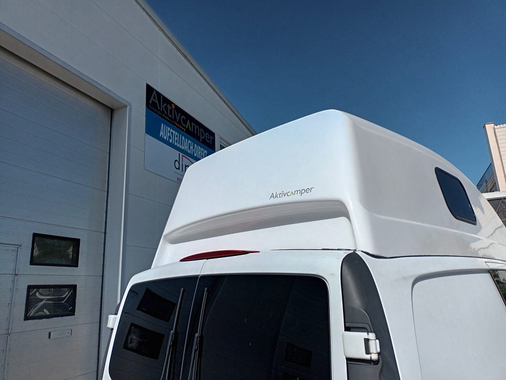 Hochdach Vito V-Klasse Mercedes festes Hochdach nachgerüstet alternative Aufstelldach Marco Polo viel Platz