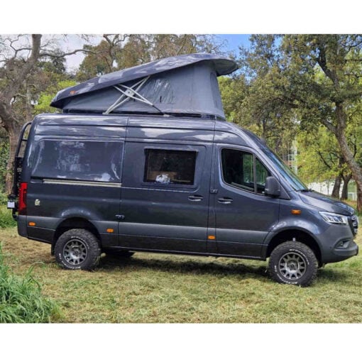 Titel Sprinter Aufstelldach Skyup Sky up Schlafdach Mercedes 906 und 907 nachrüsten einbau