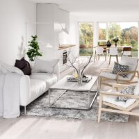 3 BHK Flats – Spacious homes with lake-facing balconies