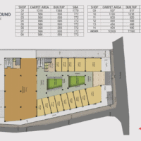 Total Units: 168 flats across 5 blocks