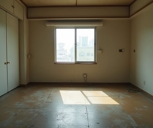 空室クリーニング前