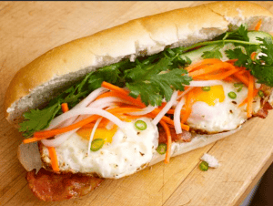 7. Egg & Ham Bánh Mì